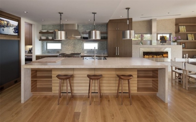 moderne küche haus design mit nachhaltiger architektur