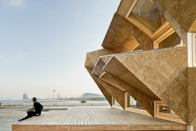 umweltfreundliche Architektur Spanien Haus Fassade