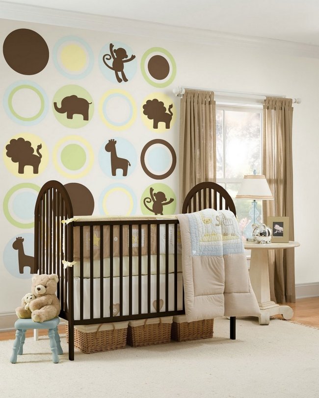 neutrale farben wohnideen für babyzimmer für jüngen