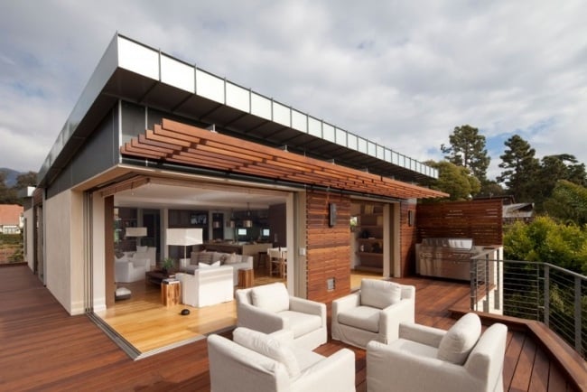 patio sessel haus design mit nachhaltiger architektur