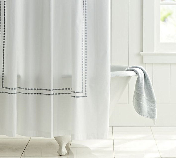perlen muster ideen für duschvorhänge designs