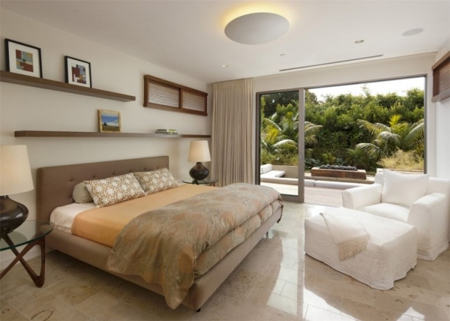 schlafzimmer steinboden haus design mit nachhaltiger architektur