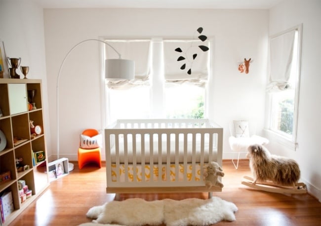 warme farbtöne wohnideen für babyzimmer mit neutralen designs