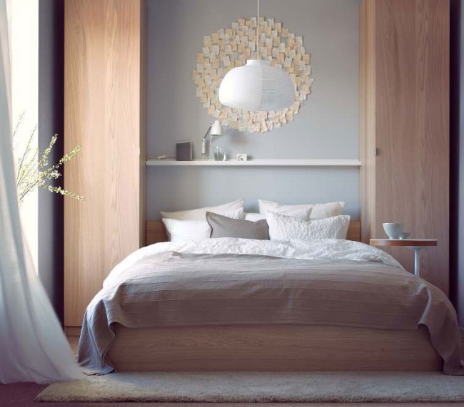 wohnideen schlafzimmer designs klassisch beige helles holz romantisch