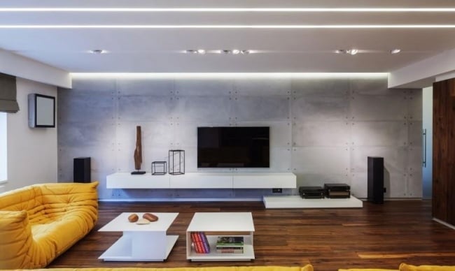 wohnzimmer minimalistisch moderne wohnung von studio 1408