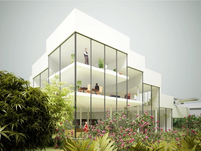 Architektur Visualisierung-Sawa House-NL architects Florila Beach