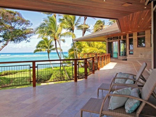 Ferienhaus Blick Ozean Hawaii Urlaub Luxusvilla mit Traumblick