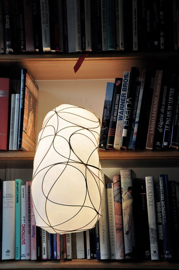 Bücherregal Tisch Leuchte Design-Lampe l-Anna Leymergie