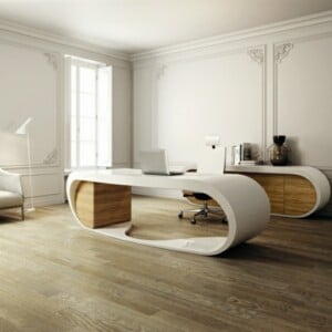 Büro Möbel Schreibtisch Design Schubladen Stauraum
