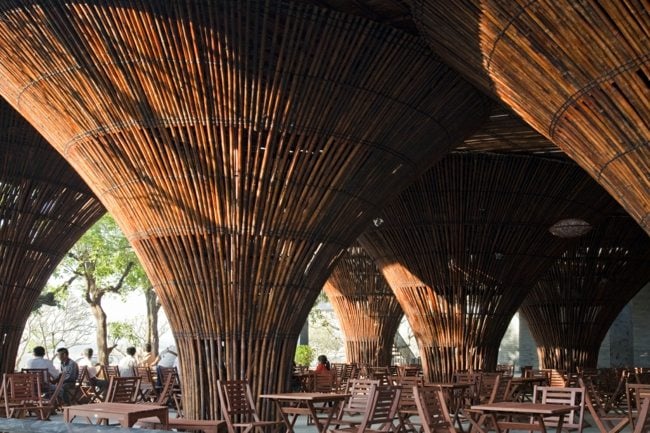 Luxus Hotel Holz Bambus Design