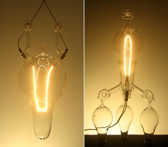 Design Kunst Licht-Inszenieren-Leuchten Design-Glasblasen Technik