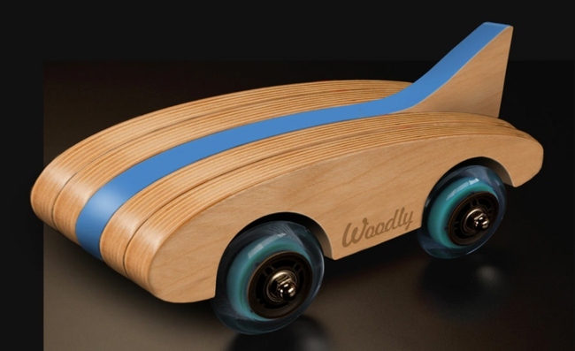  Holz Auto Rollen stilvoll