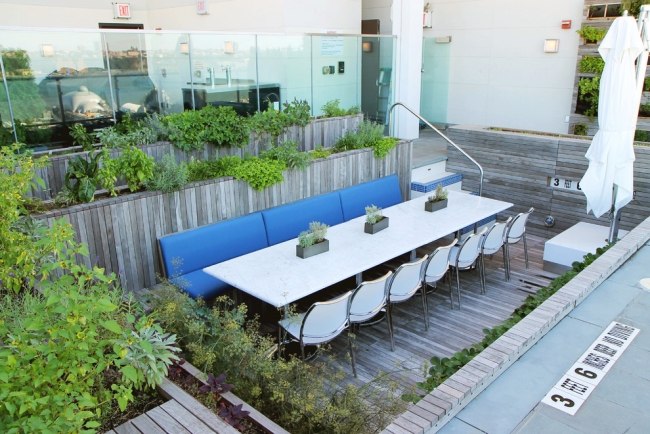 Einrichtungsideen Future Green-Studio Patio-Set Esstisch-Dachterrasse