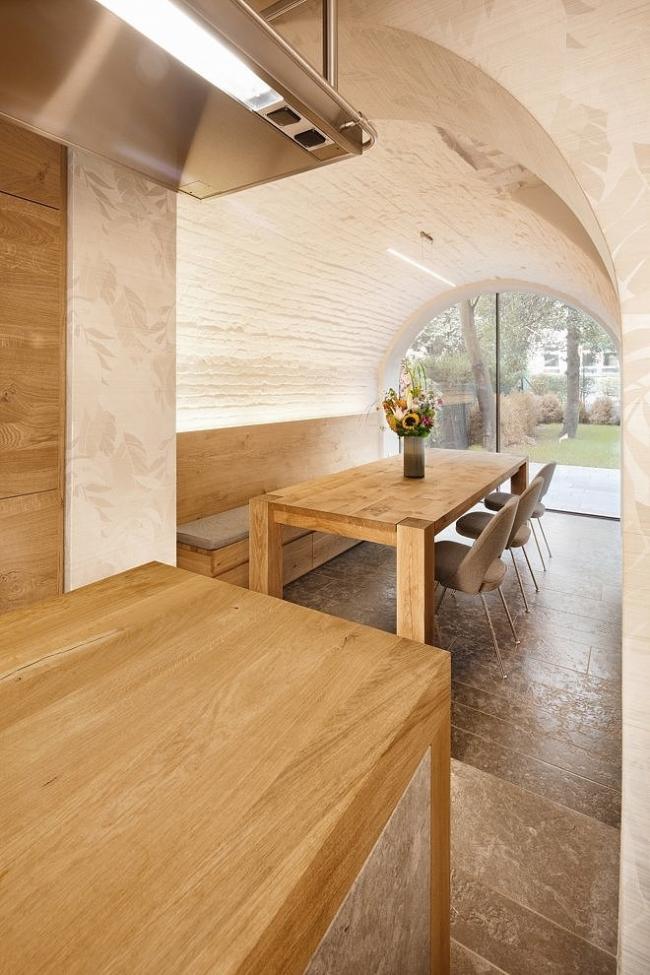 Esszimmer Außenraum einbeziehen Designer Haus-Frankfurt am Mein