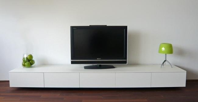 Fernseher Schrank Kommode Design minimalistische Form