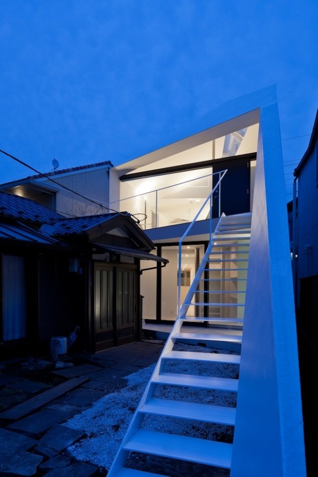 Wohnhaus Umriss-modern Aussehen-Tokio Japan