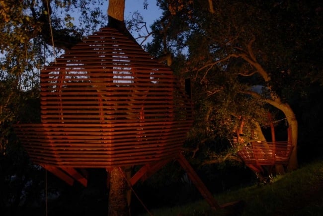Haus im Wald-auf Stelzen-bauen-Lotus Design