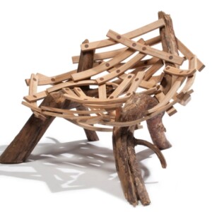 Holz Sessel-Eyrie chic Accessoire Wubben