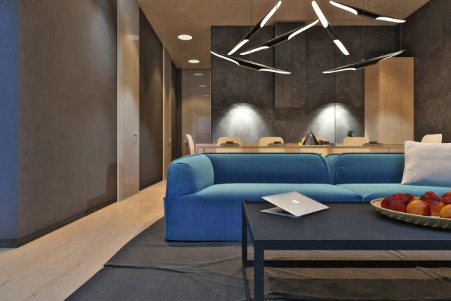 Holzboden Wohnzimmer verlegen Design-Ideen modern Visualisierung