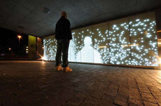 Interaktive Wand-Systeme Leuchten the strømer-Norwegen 