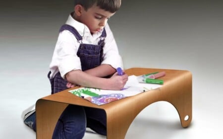 Kinderzimmer Einrichtung kleiner Tisch Malen Holz Möbel