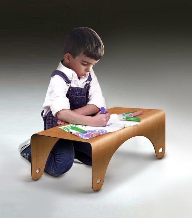 kleiner Tisch Malen Holz Designer Möbel für Kinderzimmer