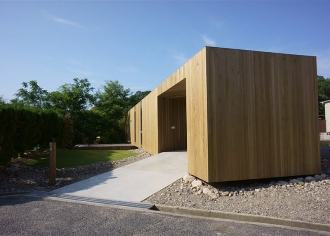 Kubus-Haus nachhaltig Node UID Architects-Japan