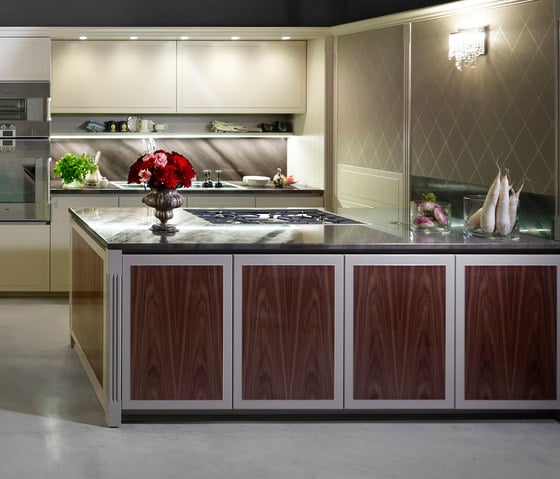 Küche kollektion Arthesi Elegant einbauküche holz marmor materialien