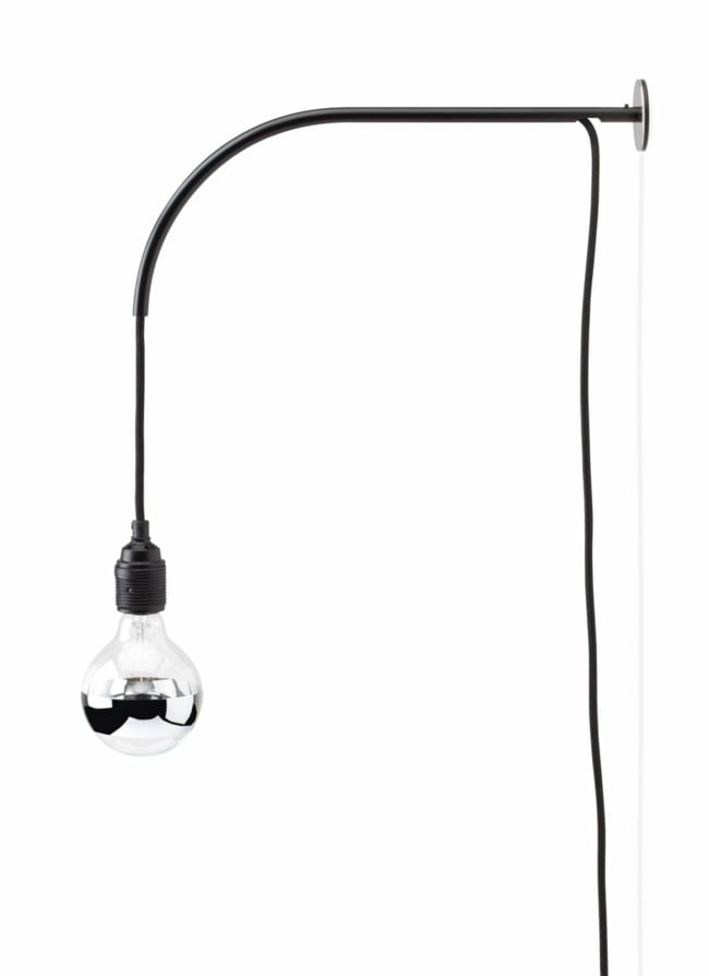Metall Wand Lampe Kabel Design 