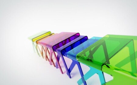 Moderne Farbenfrohe-Tische Plexiglas-transparente möbel Wohnzimmer