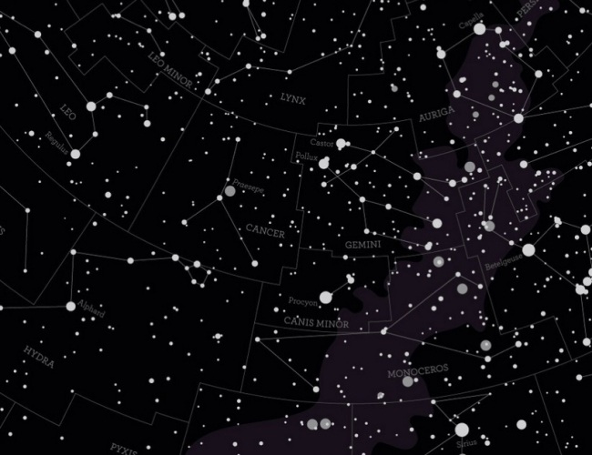 Nachthimmel Beobachten-Starry Light Sternbild