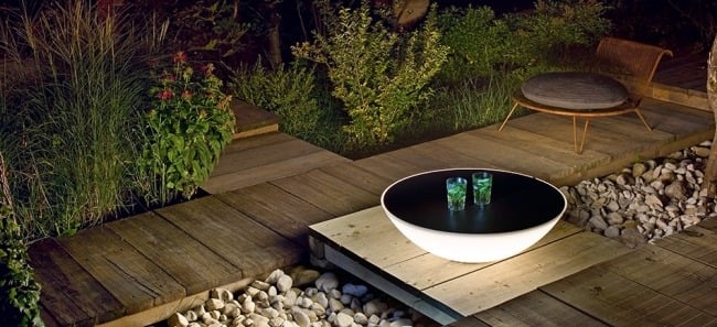 Outdoor Leuchte Solar Wasserfest-modern Highlight-im Garten Ideen