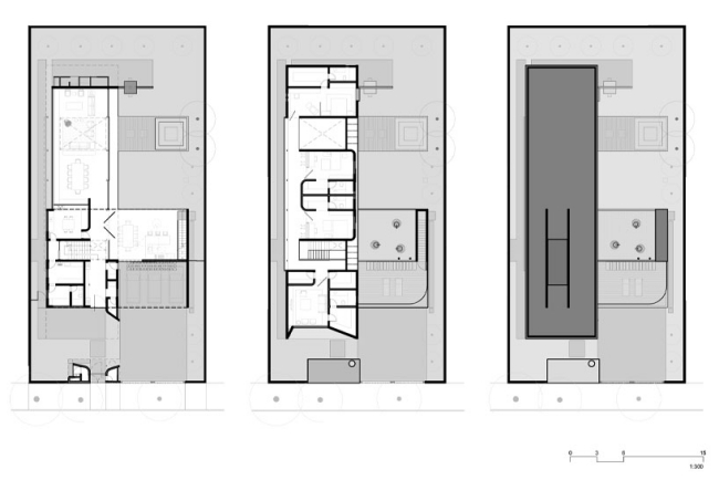 Planalto Residenz Raum-Aufteilung modernes Haus