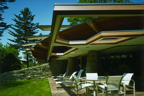 Design Private-Residenz Terrasse-Überdachung Sonnenschutz 
