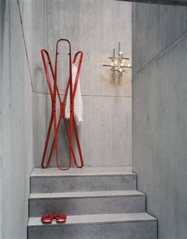 Rot Design-modern-Garderoben Wand Barber Osgerby-Classicon