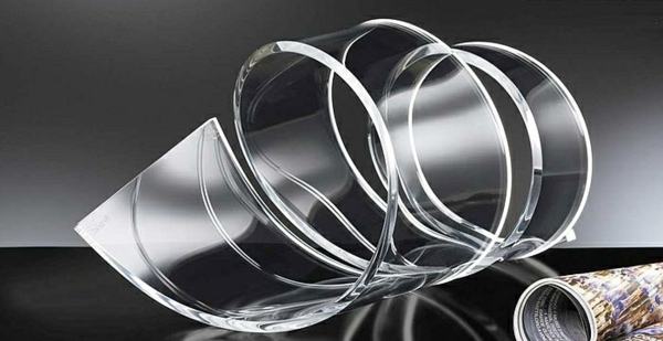 Scottilio Glass Design moderne Zeitungshalter