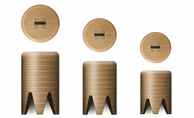 Holz Möbel stilvolles Design modern