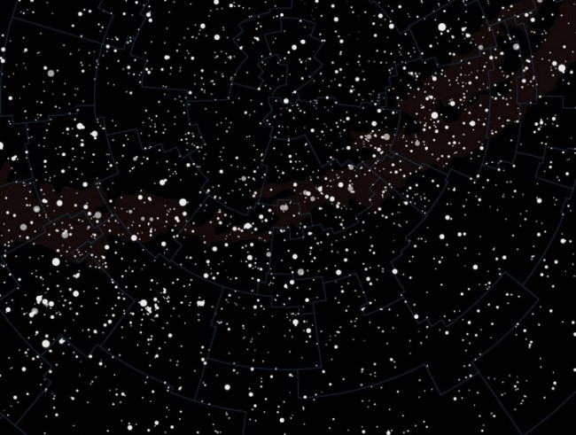 Starry Light Licht Design-Schwarz Konstellation Himmel