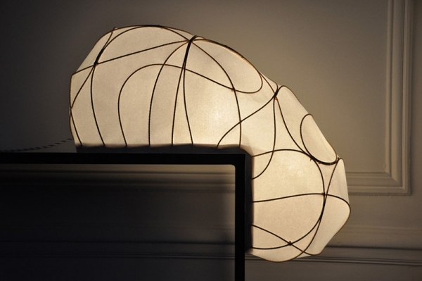 Tischlampe Design japanisches Papier falten-Ideen