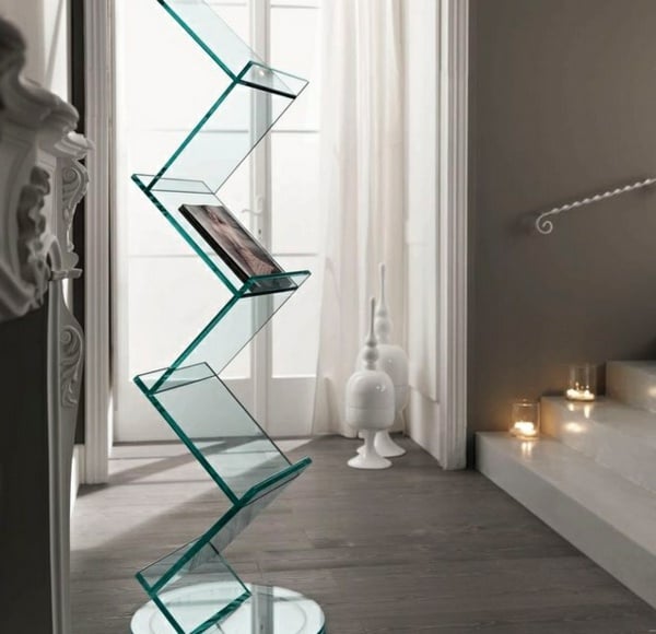 Glass Zeitungssänder modernes Design klassische Einrichtung