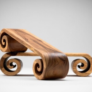 Unique Creation-Möbel Accessoire-zeitlos Design Tisch-Bank silent wave