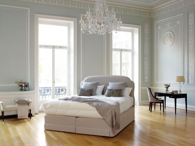 Vispring hochwertige Betten-Bettwäsche Textilien-modern Design