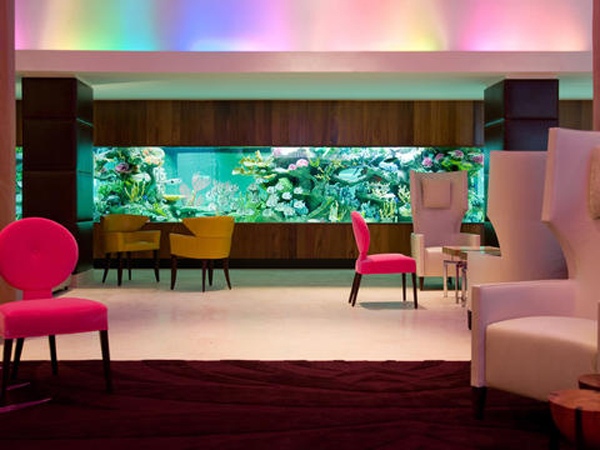 aquarium einrichten restaurant deko eyecatcher interieur design