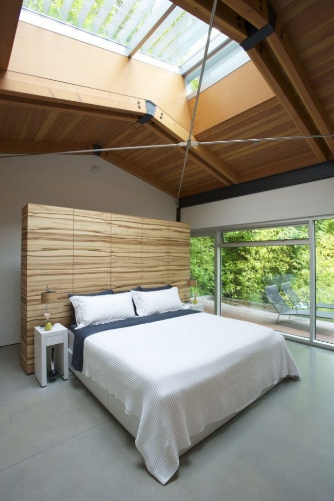 dachfenster schlafzimmer southlands modernes wohnhaus in vancouver