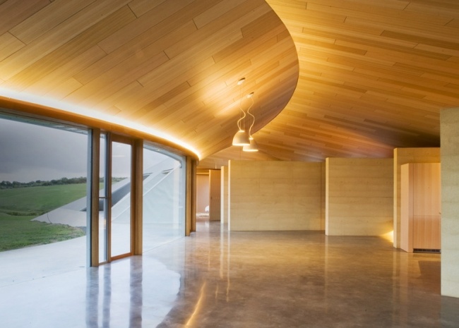 dachverkleidung naturholz crofthouse designer landhaus von james stockwell