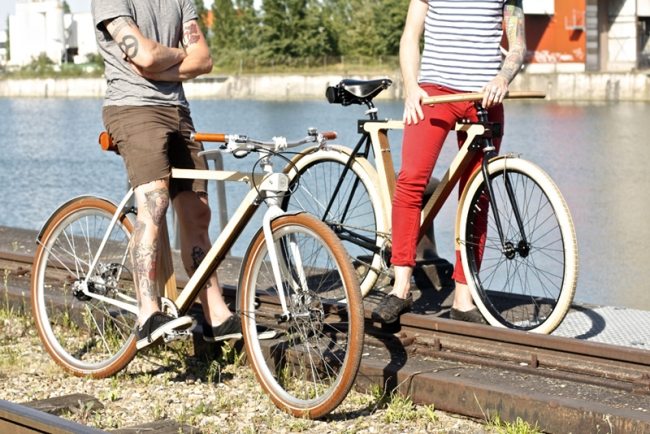 designer fahrräder holz bsg bikes frankreich