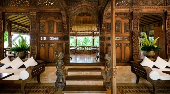  Holz Schnitzerei Hotel Bali Traumurlaub