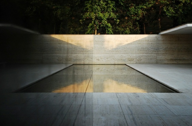  Architektur Schwimmbecken Wasserspiegel Hausfassade
