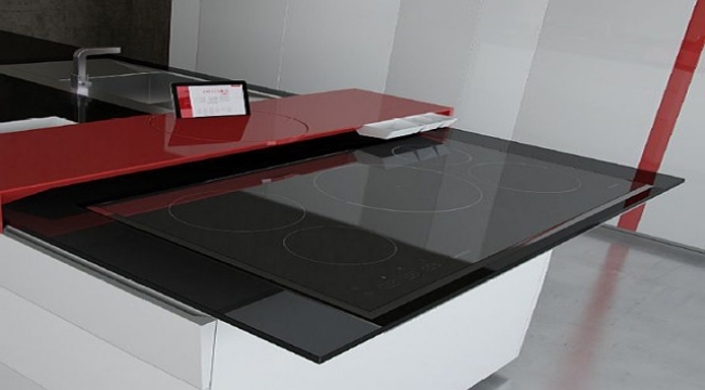 kochplatten schwarz prisma küchen design von experientia toncelli