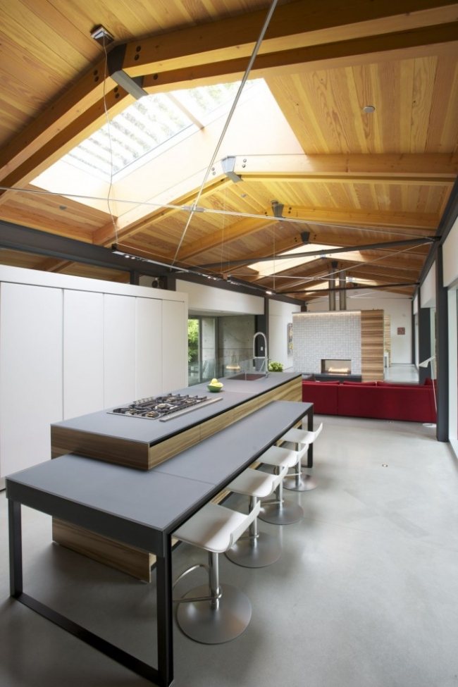 küche bartheke southlands modernes wohnhaus in vancouver